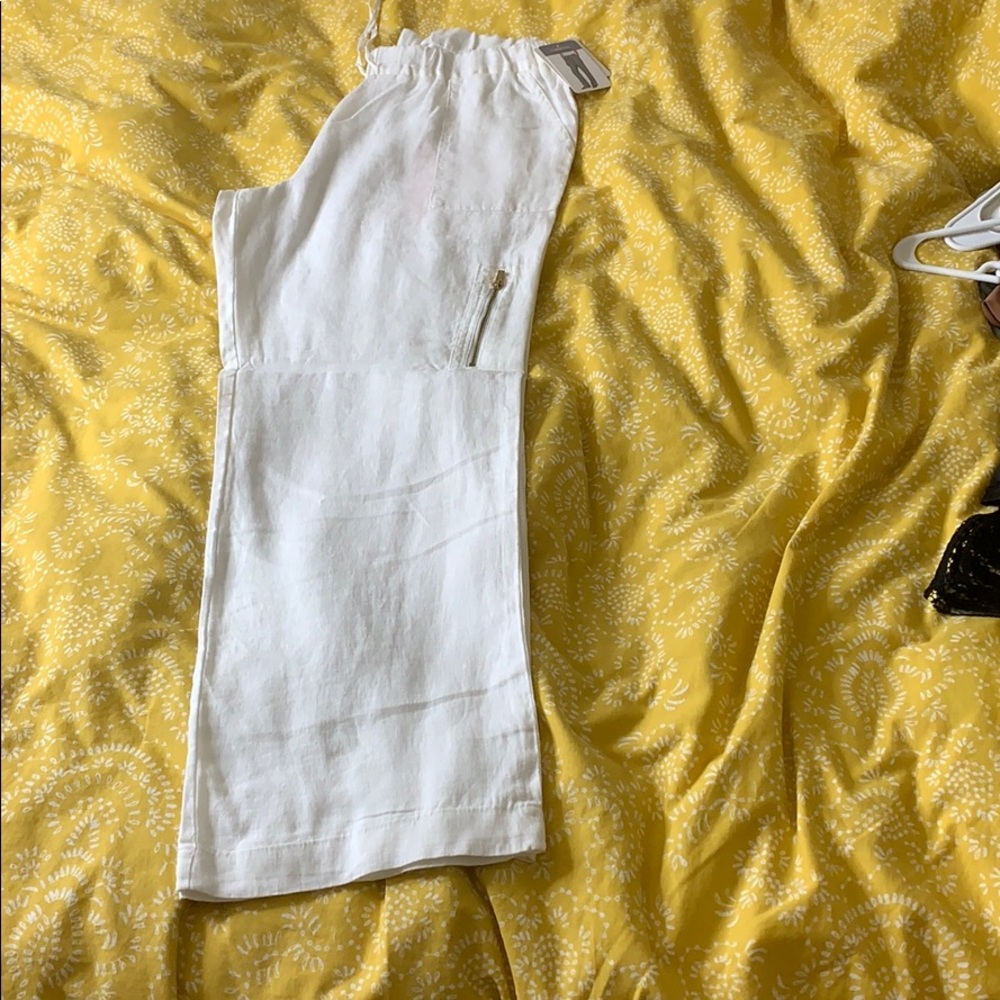 Ellen Tracy Linen Pants